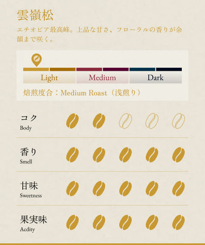 エチオピア　最高峰セット