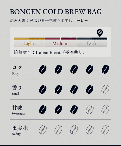 BONGEN COLD BREW BAG