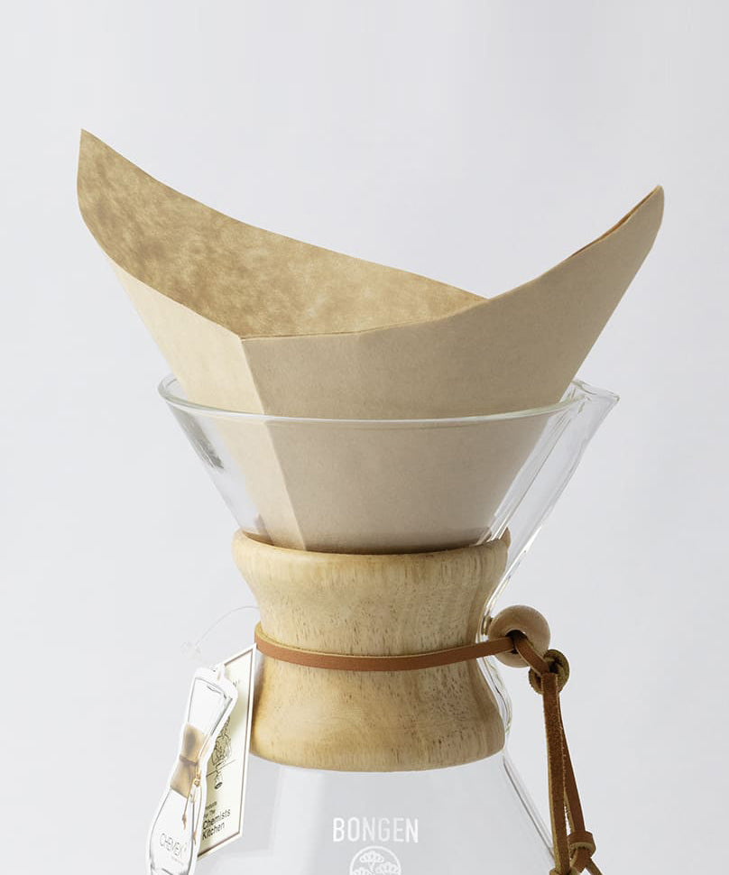 CHEMEX(ケメックス) 6カップ無漂白フィルター