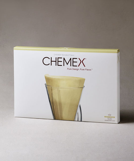 CHEMEX(ケメックス) 3カップ無漂白フィルター