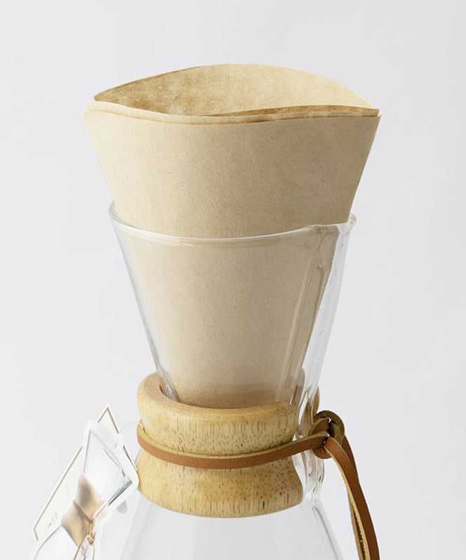 CHEMEX(ケメックス) 3カップ無漂白フィルター