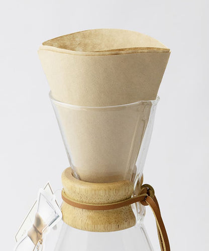 CHEMEX(ケメックス) 3カップ無漂白フィルター