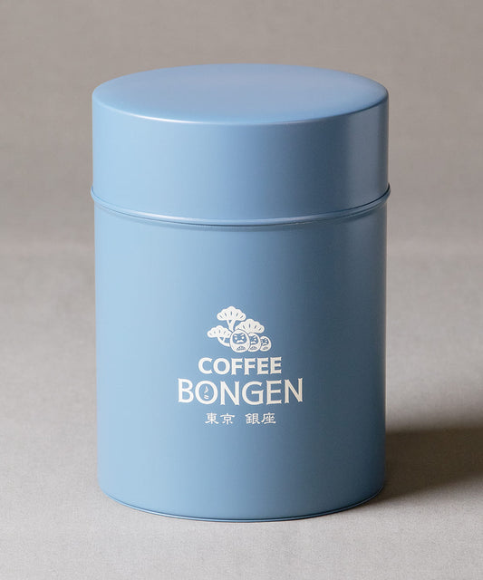 BONGEN コーヒー缶 ブルーグレー (480g)