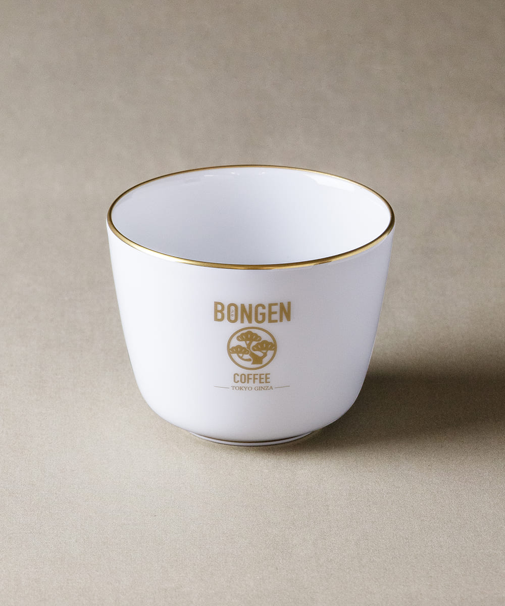 Okura Art Pottery × BONGEN PREMIUM Cup [White]