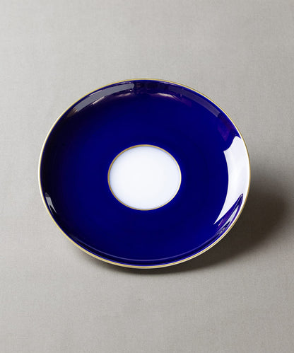 Okura Art Pottery × BONGEN PREMIUM Cup &amp; Saucer [Ruri]